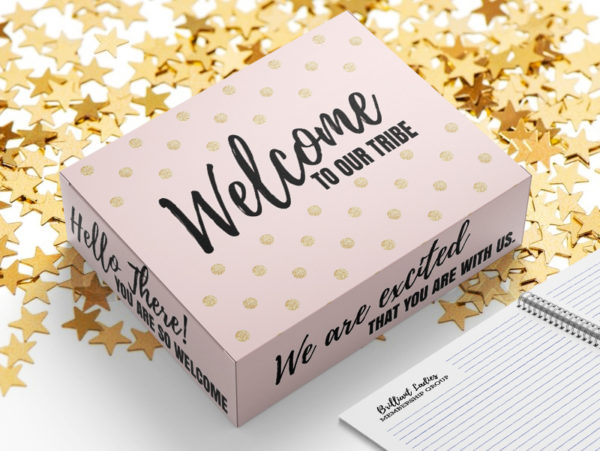 Custom Welcome Box