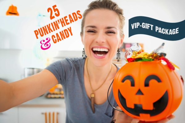 25 Punkin' Heads & Candy VIP-Gift Package