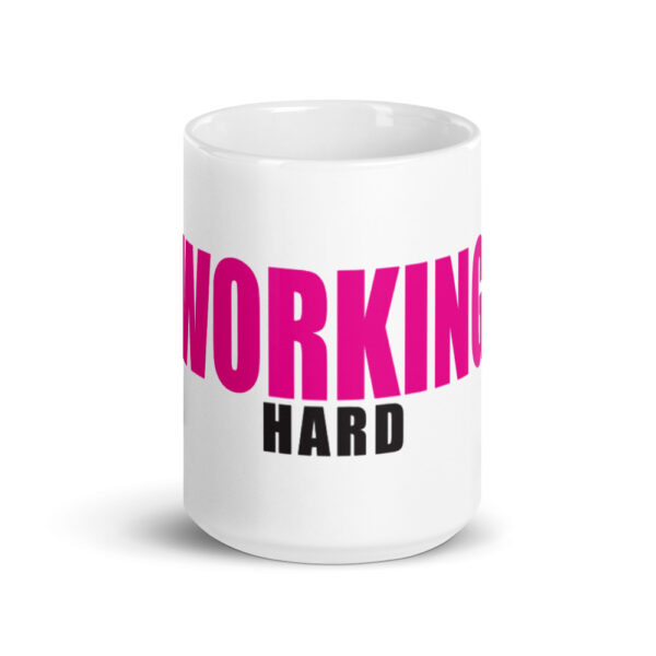 WORKING HARD Mug - Image 6